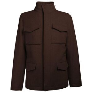 Made in Italy Men Brown Jackets